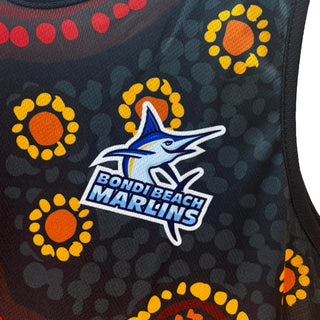 Bondi Beach Marlins Mens Rugby Vest