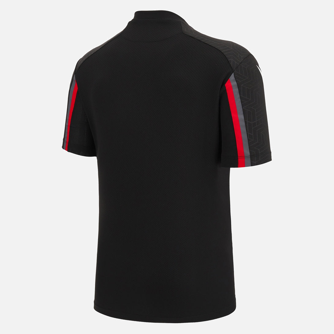 Macron Wales WRU Mens Rugby Staff Training Shirt