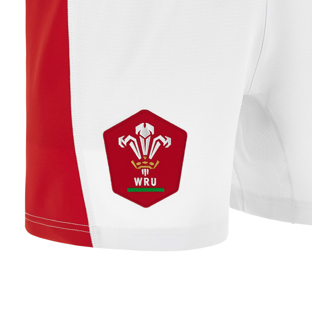 Macron Wales Rugby WRU 2024 Mens Home Shorts