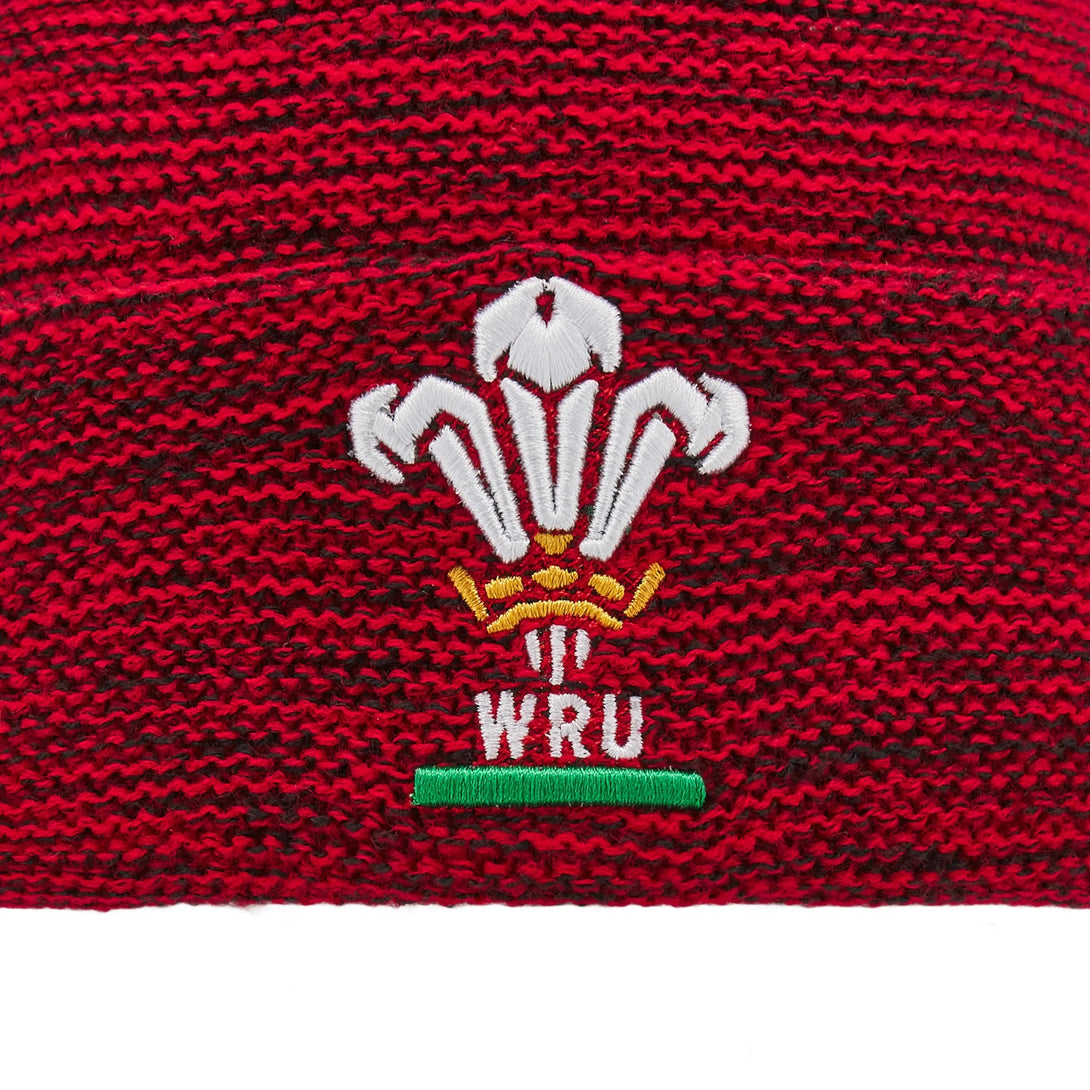 Macron Wales WRU 2024/25 Pom Pom Beanie