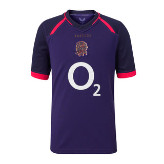 Castore England Rugby 2026/27 Kids Away Rugby Shirt