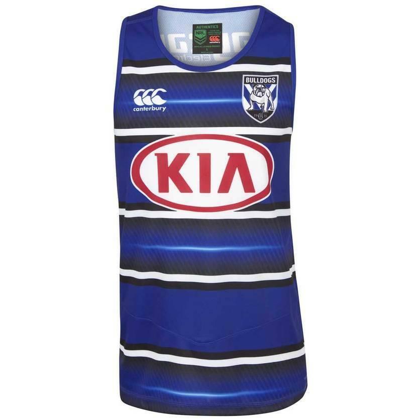 Canterbury Bankstown Bulldogs NRL Mens Training Singlet