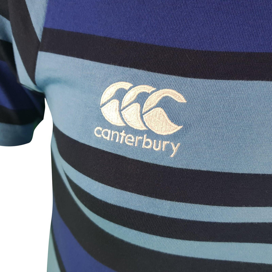 Canterbury Cardiff Blues Mens Jacquard Polo