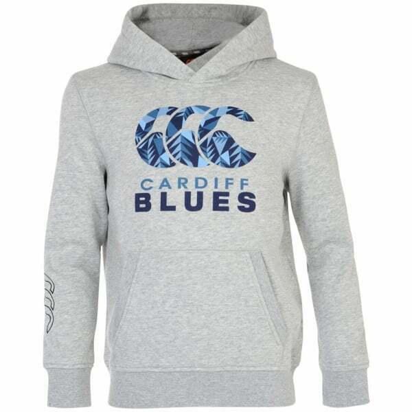 CCC Cardiff Blues Oth Team Hoody Kids - Classic Marl