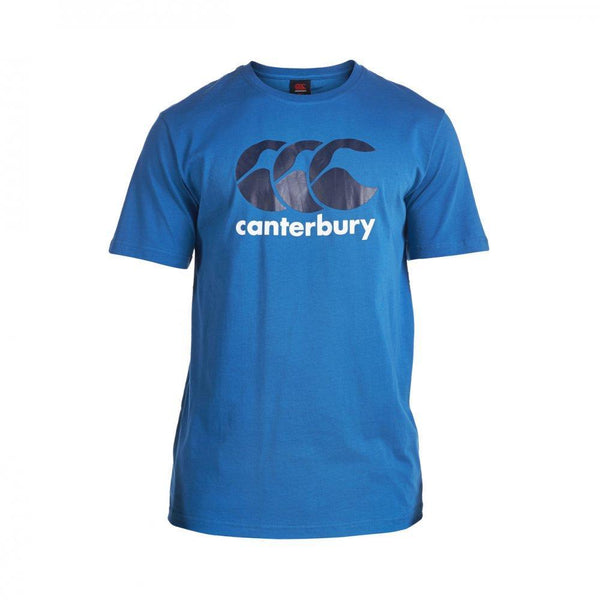 Canterbury Logo Adults Oceanblue/navy/white T-Shirt