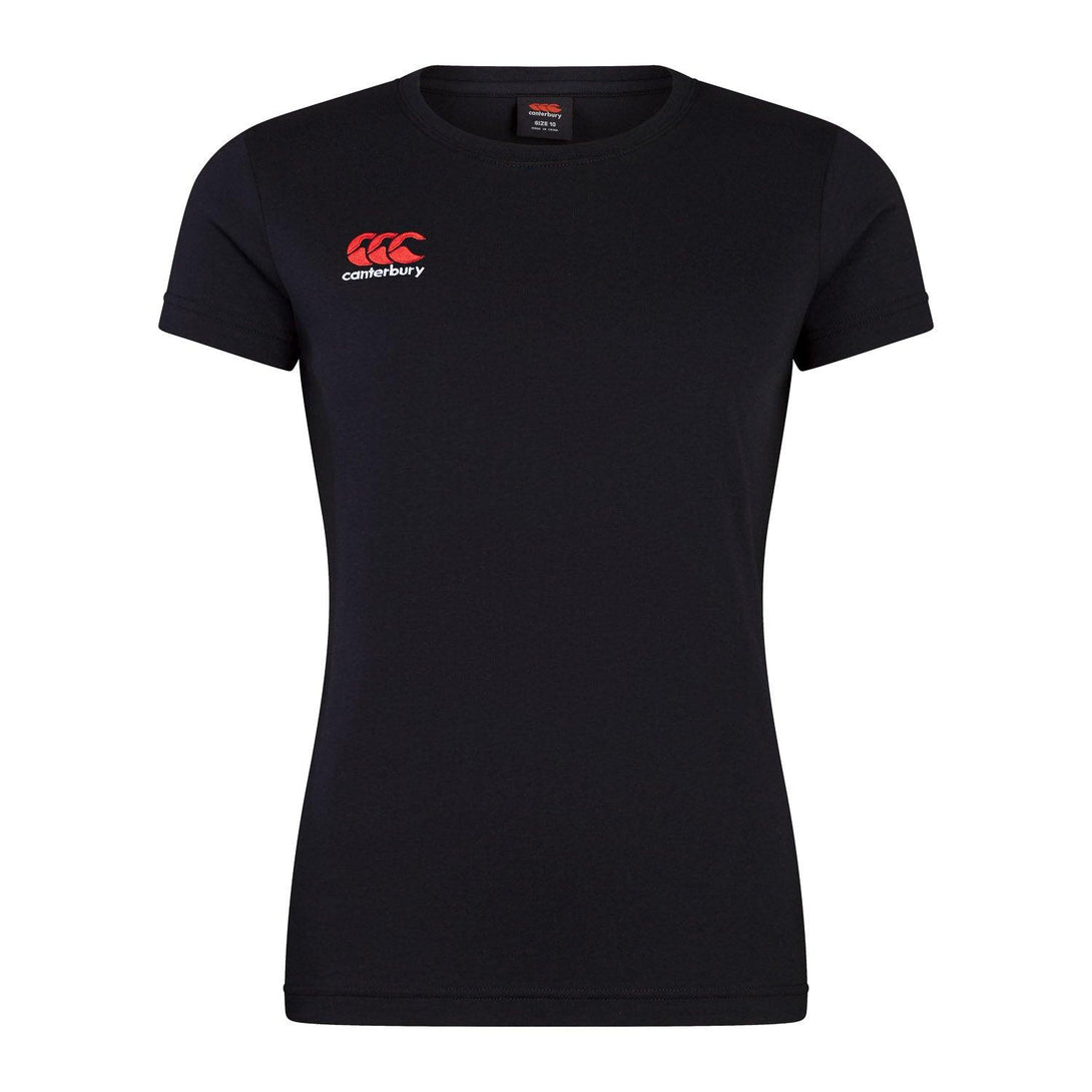 Canterbury Womens Small Logo Cotton T-Shirt