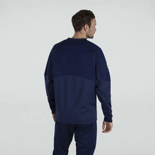 British Lions Mens 21 Tech Drill Long Sleeve Top - Navy