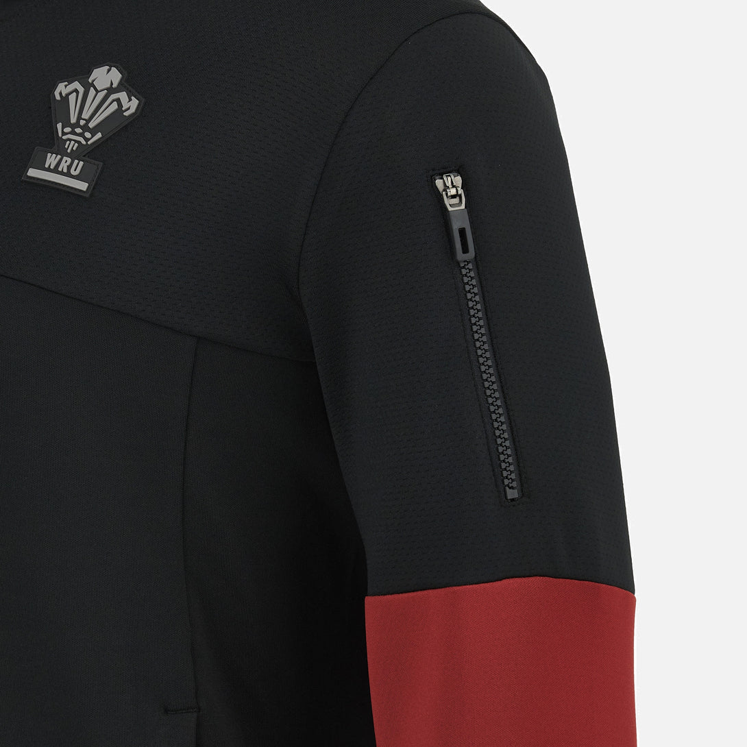 Macron Wales Adults WRU 23/24 6 Nations Athleisure Hoodie