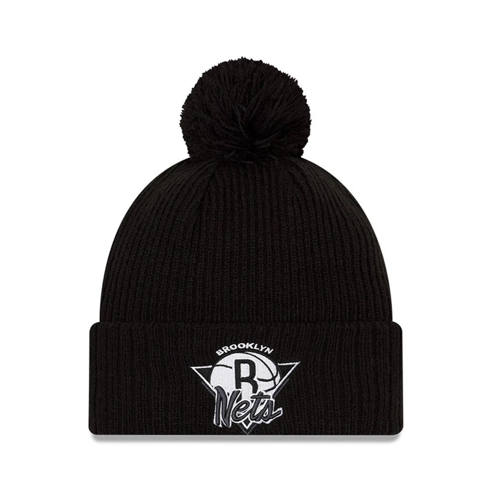 New Era NBA Brooklyn Nets Pom Beanie