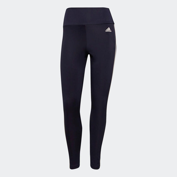 adidas Womens Designed To Move High-Rise 3-Stripes ⅞ Sport Leggings