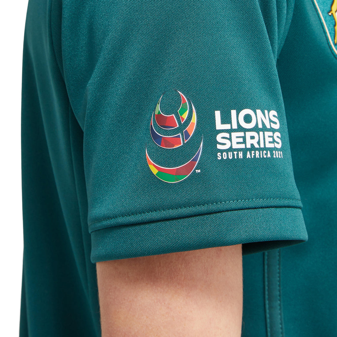 ASICS South Africa Springboks Kids Lions Series 2021 Kids Home Rugby Shirt