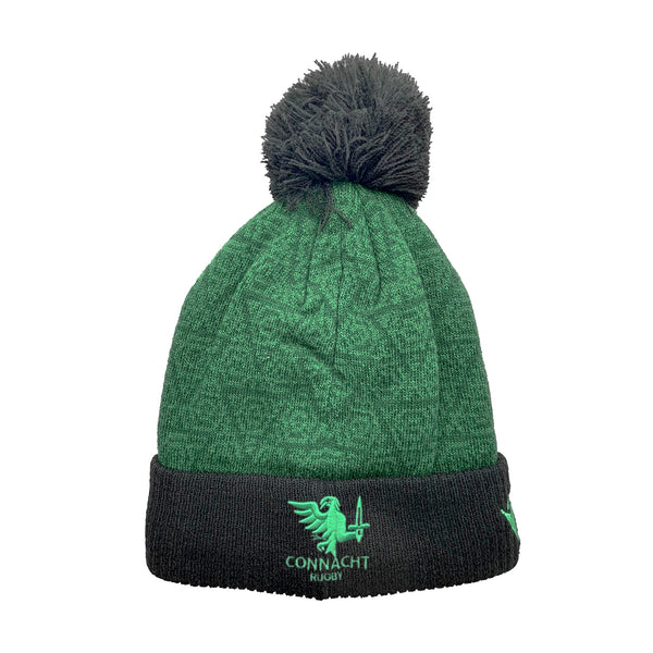 Macron Connacht Rugby 2024/25 Adults Pom Pom Beanie