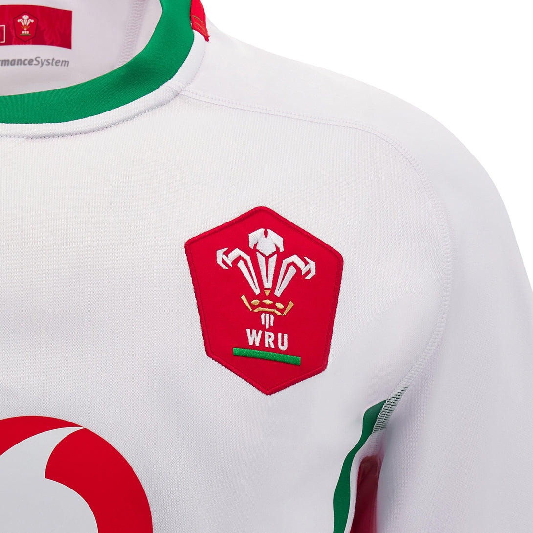 Macron Wales WRU 2024/25 Womens Six Nations Away Rugby Shirt