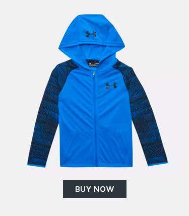 Under Armour Boy's Threadborne Full Zip Hoody