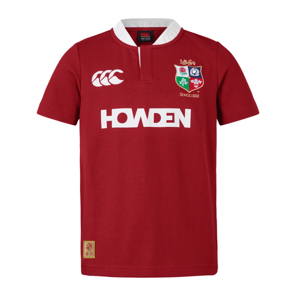 Canterbury British & Irish Lions 2025 Kids Classic Short Sleeve Rugby Shirt