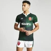 Under Armour Wales WRU Mens Authentic Airvent Away Rugby Shirt