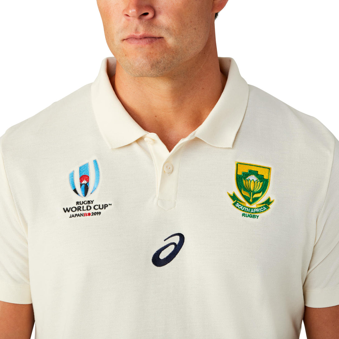 ASICS South Africa Springboks Rugby World Cup 2019 Mens Media Polo