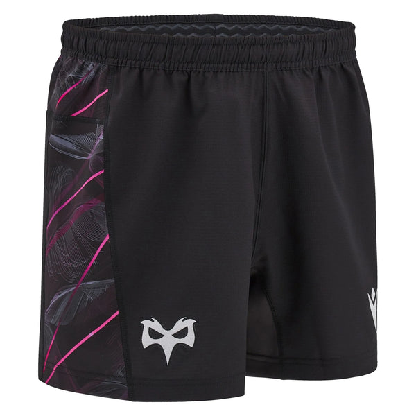 Macron Ospreys Rugby 2024/25 Adults Home Rugby Shorts