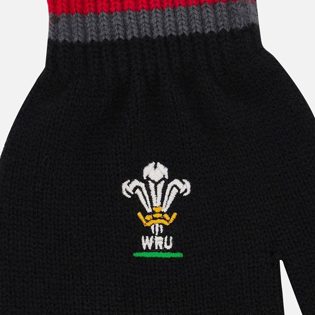 Macron Wales WRU Warm Grip Gloves Smartphone Touch