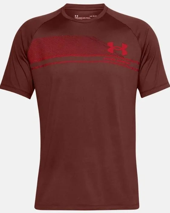 Under Armour Mens Logo Wordmark Tech T-Shirt 