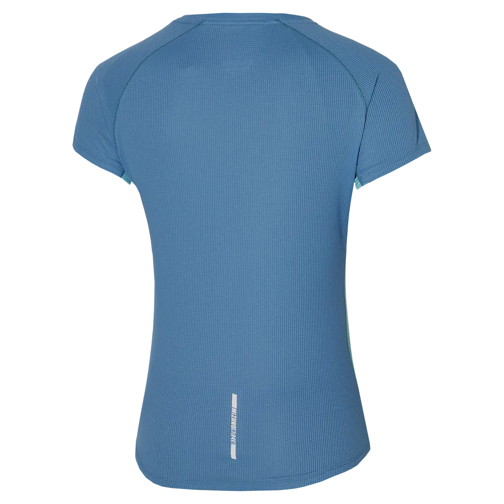 Mizuno Womens DRYAEROFLOW Tee Copen Blue 