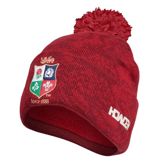 Canterbury British & Irish Lions 2025 Rugby Fleece Lined Bobble Beanie