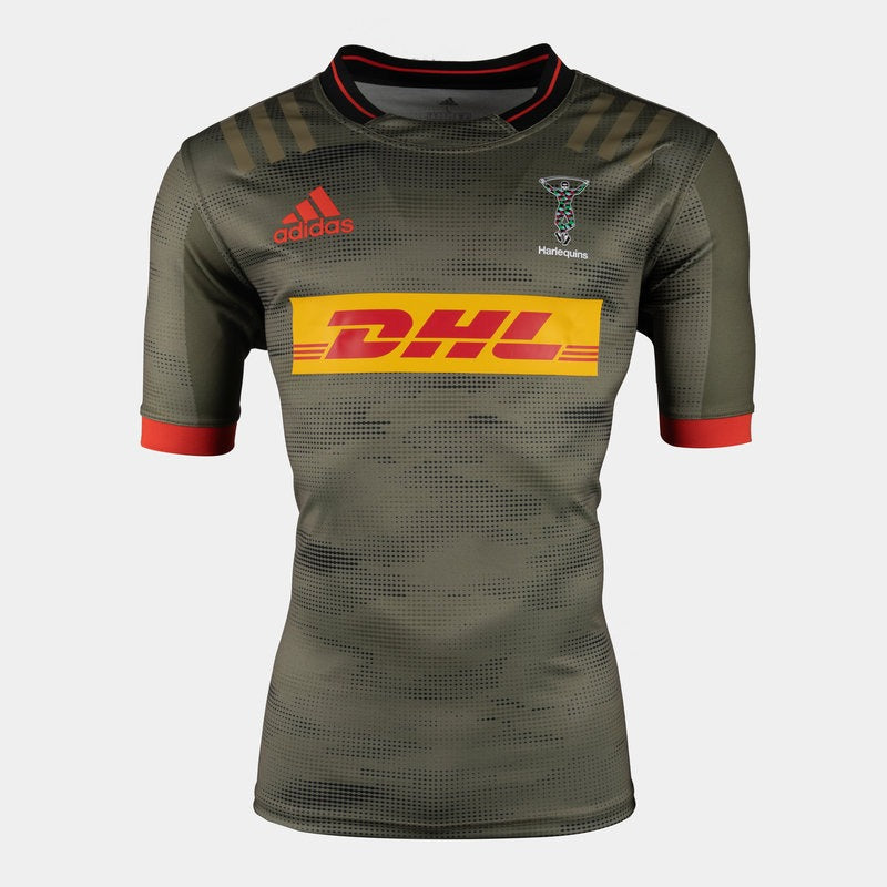 Adidas Harlequins Alternative Kids Rugby Shirt