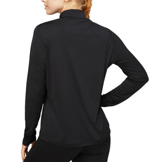 ASICS Womens Silver ½ Zip Top