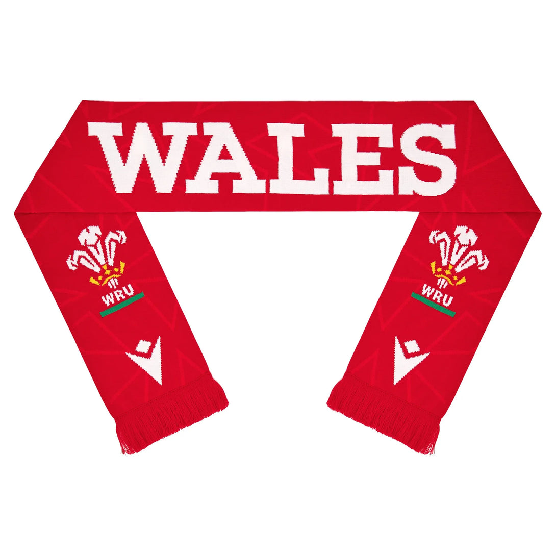 Macron Wales WRU 2024/25 Double Layer Scarf