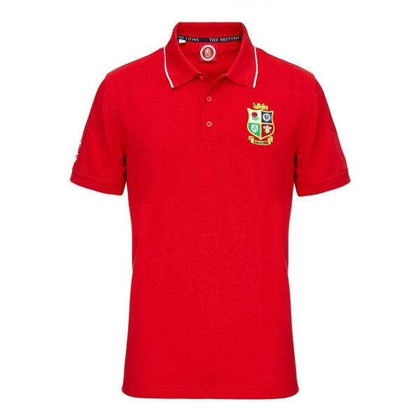 Rugby Heaven British & Irish Lions Mens Supporters Polo - www.rugby-heaven.co.uk