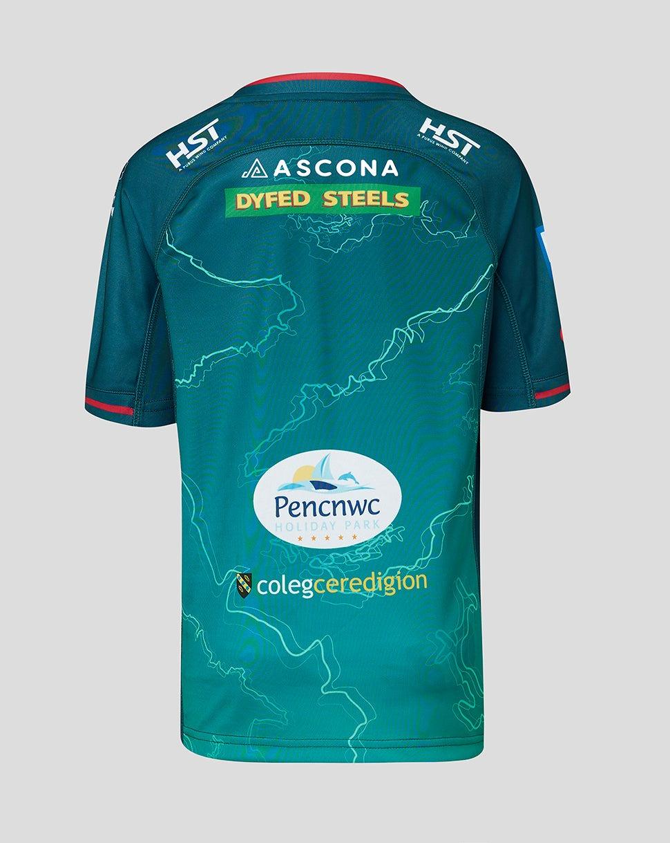 Castore Scarlets Kids Away Rugby Shirt