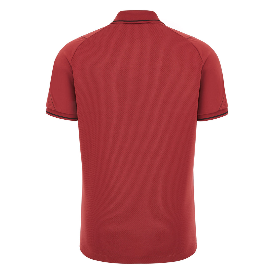 Macron Wales WRU 2024 Mens Rugby Travel Polo