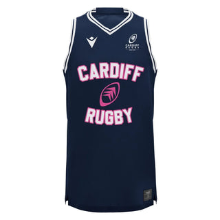 Macron Cardiff Rugby 2024/25 Mens Training Basketball Vest