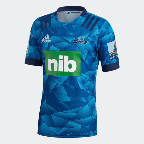 Adidas Blues Mens Home Rugby Shirt