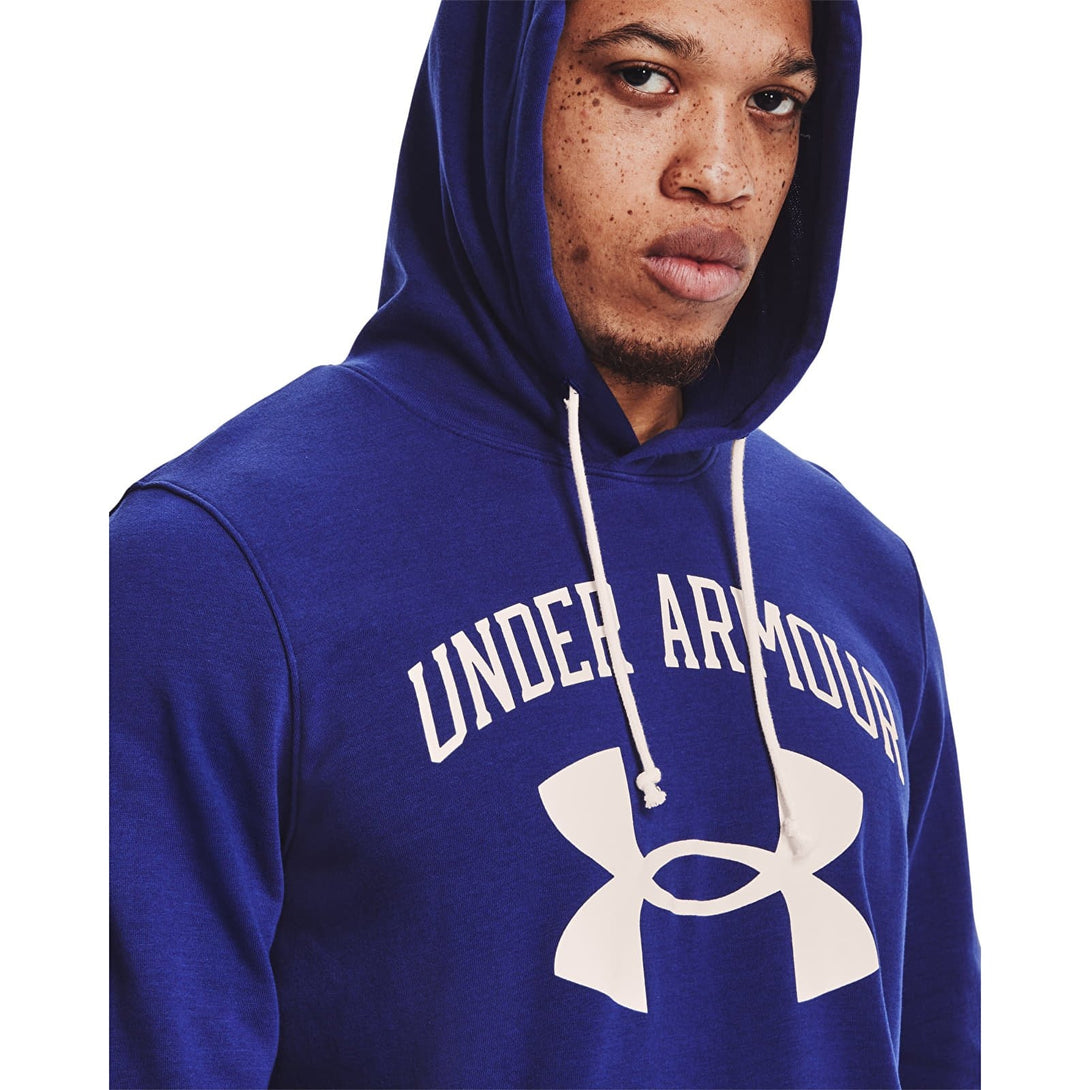 Under Armour Mens Rival Terry Big Logo Hoodie