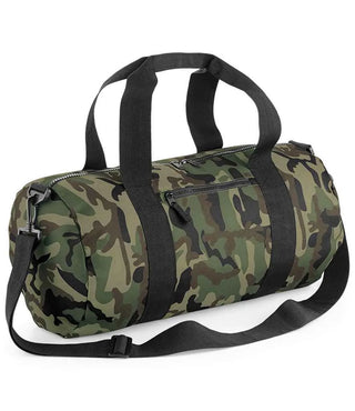 Bagbase Camo Barrel Bag