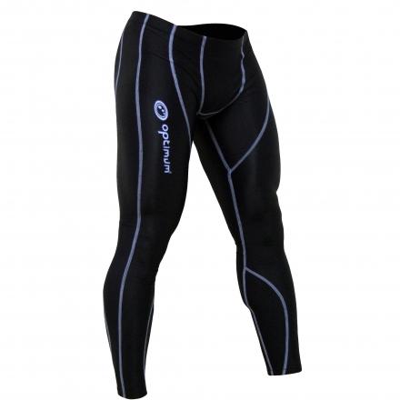 Optimum Thin Skin Pro Adults Black/Blue Baselayer Leggings