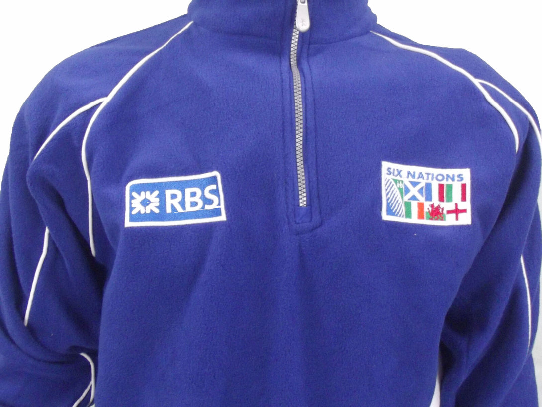 Rbs 6 Nations 1/4 Zip Fleece Adults