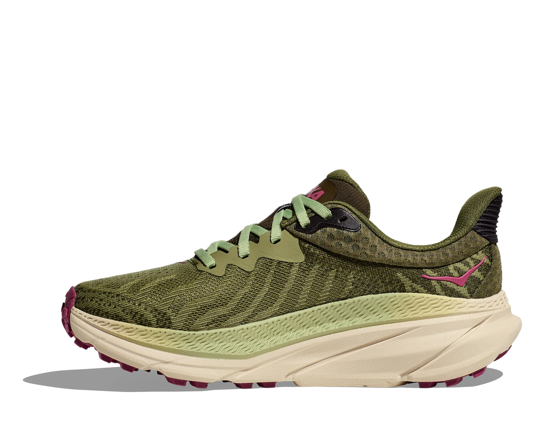 Hoka Challenger 7 Womens Running Shoes Green