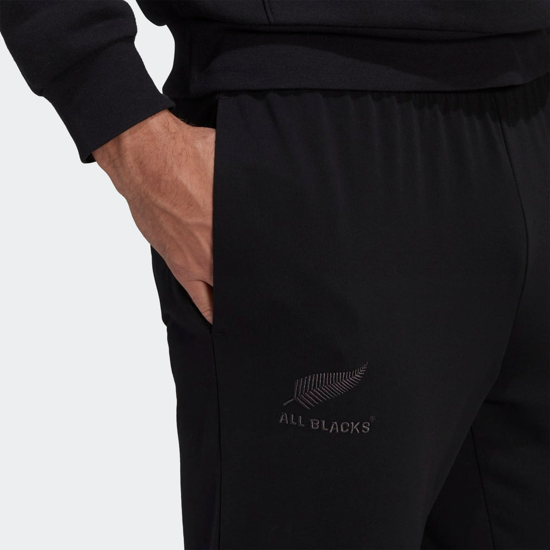 Adidas All Blacks Mens Lifestyle Tapered Cuff Tracksuit Pants