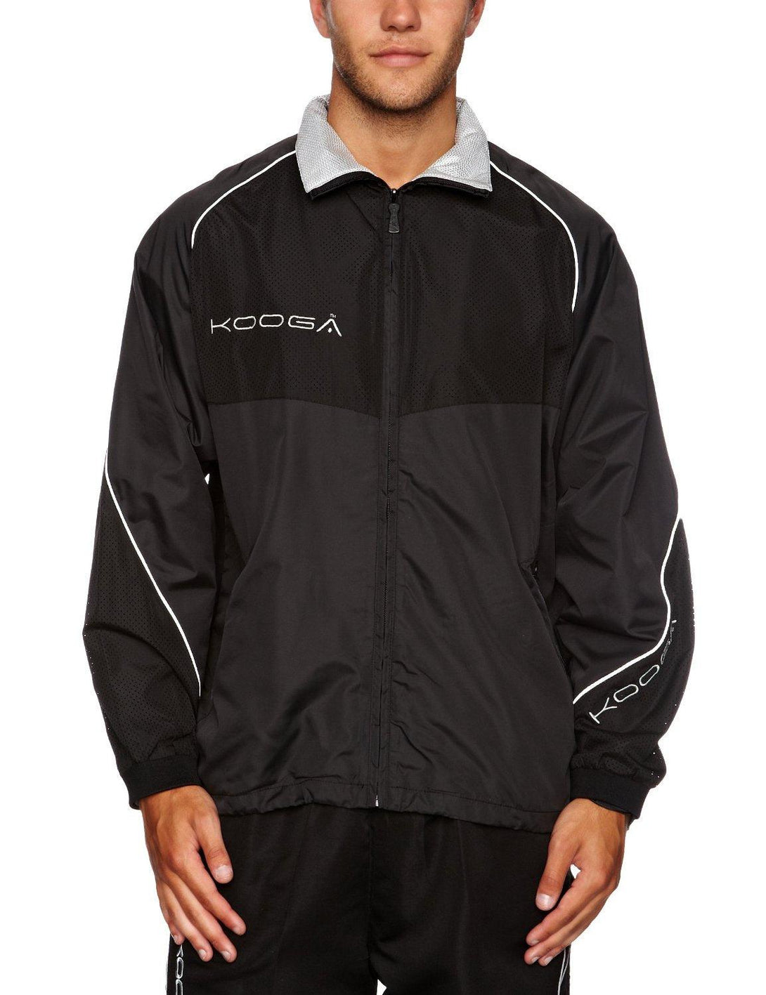 Kooga Club Suit Adults Black/Grey Jacket