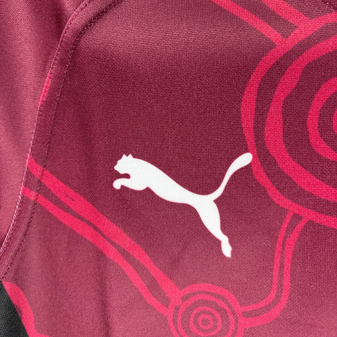 Puma Queensland Maroons Indigenous Kids Rugby Shirt