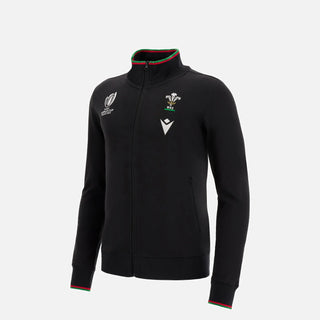 Macron Kids Wales WRU RWC 2023 Full Zip Sweatshirt