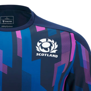 Macron Scotland SRU 2025/26 Mens Warm Up Training T-Shirt