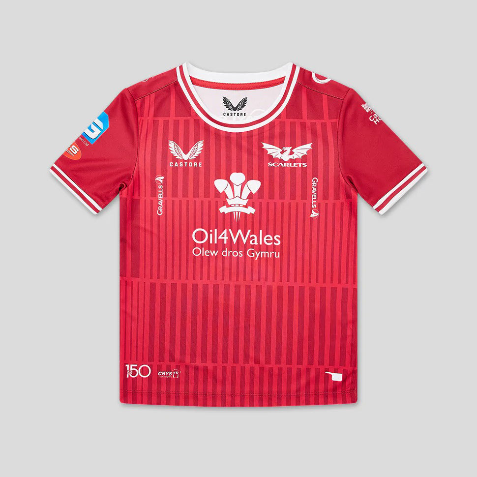 Castore Scarlets Infants Home Rugby Kit