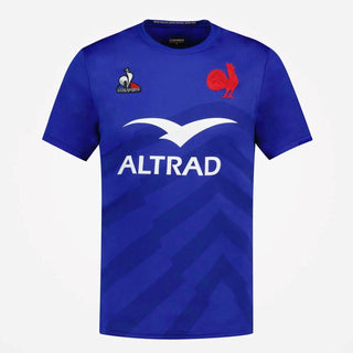 Le Coq Sportif Mens France Rugby Home Shirt