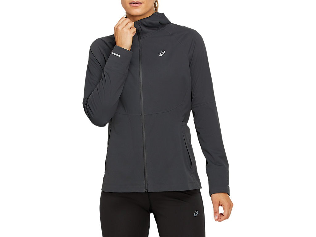 Asics Accelerate Jacket Womens Graphite