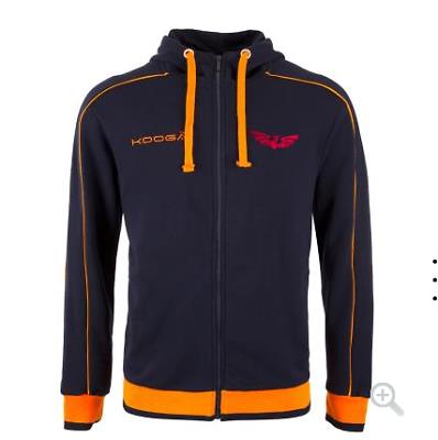 Kooga Scarlets Piped Zip Through Hoody Adults