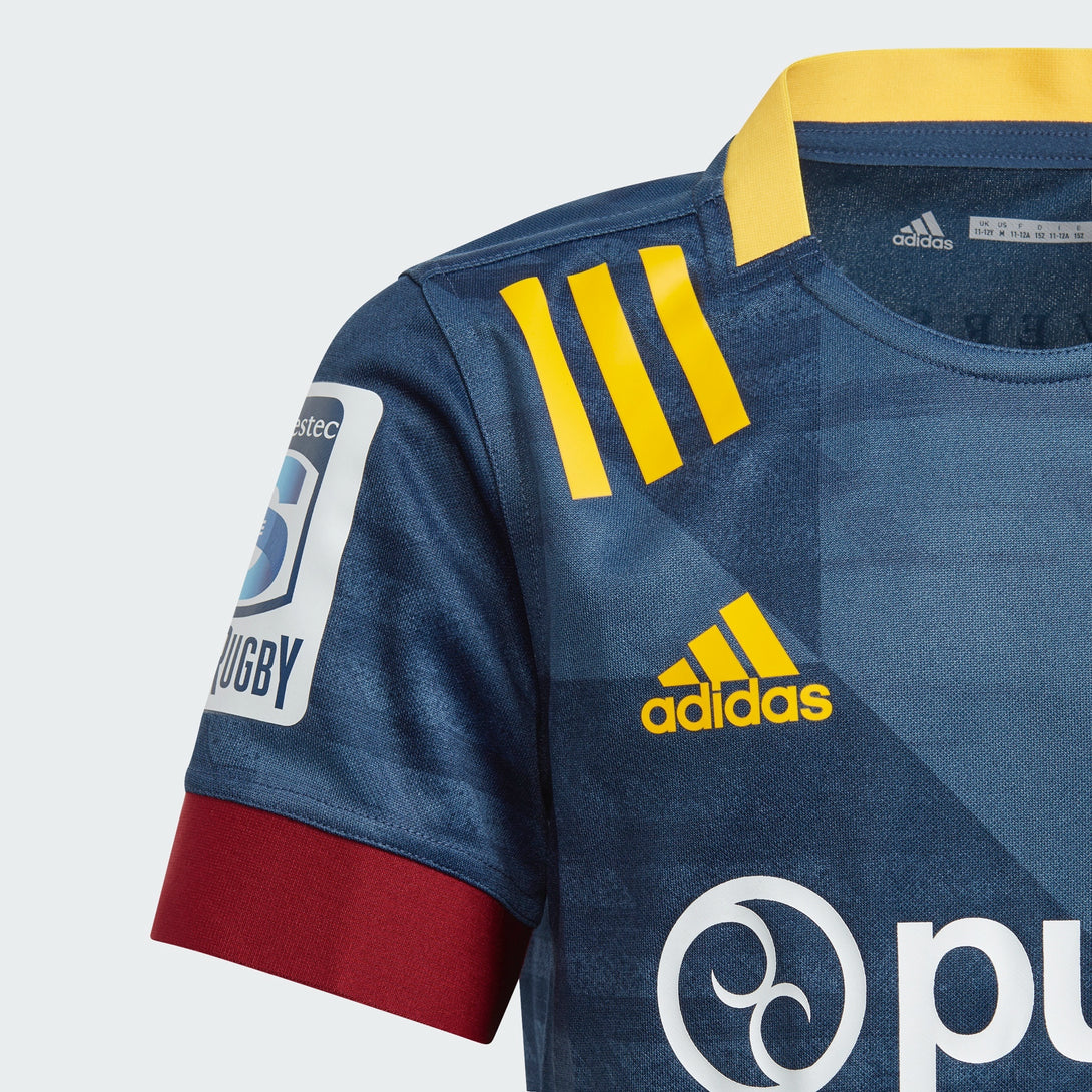 Adidas Highlanders Kids Home Rugby Shirt