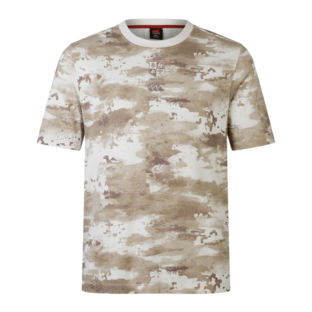 Canterbury British & Irish Lions 2025 Mens Camo Rugby Tee